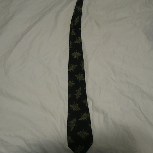 VTG Giorgio Armani Cravatte Squiggle Silk Tie - Picture 1 of 7